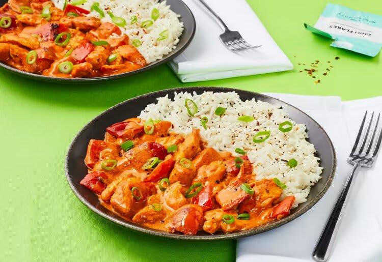 I Tried HelloFresh Gluten-Free Meals: Here's 10 of My Favorites Coconut Curry Chicken with Bell Pepper over Basmati Rice