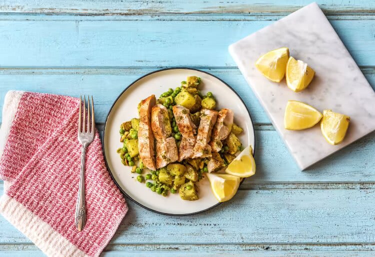 I Tried HelloFresh Gluten-Free Meals: Here's 10 of My Favorites Lemony Pan-Seared Chicken with Pesto, Peas, and Potatoes